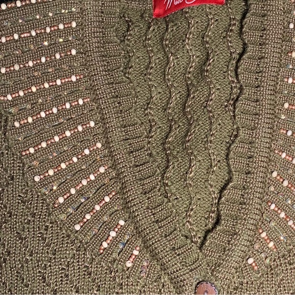 JBM Mod Line, Beaded Cardigan Sweater - Picture 5 of 7